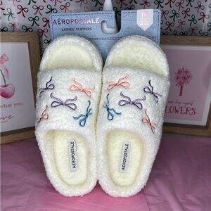 Aeropostale Bow Slippers